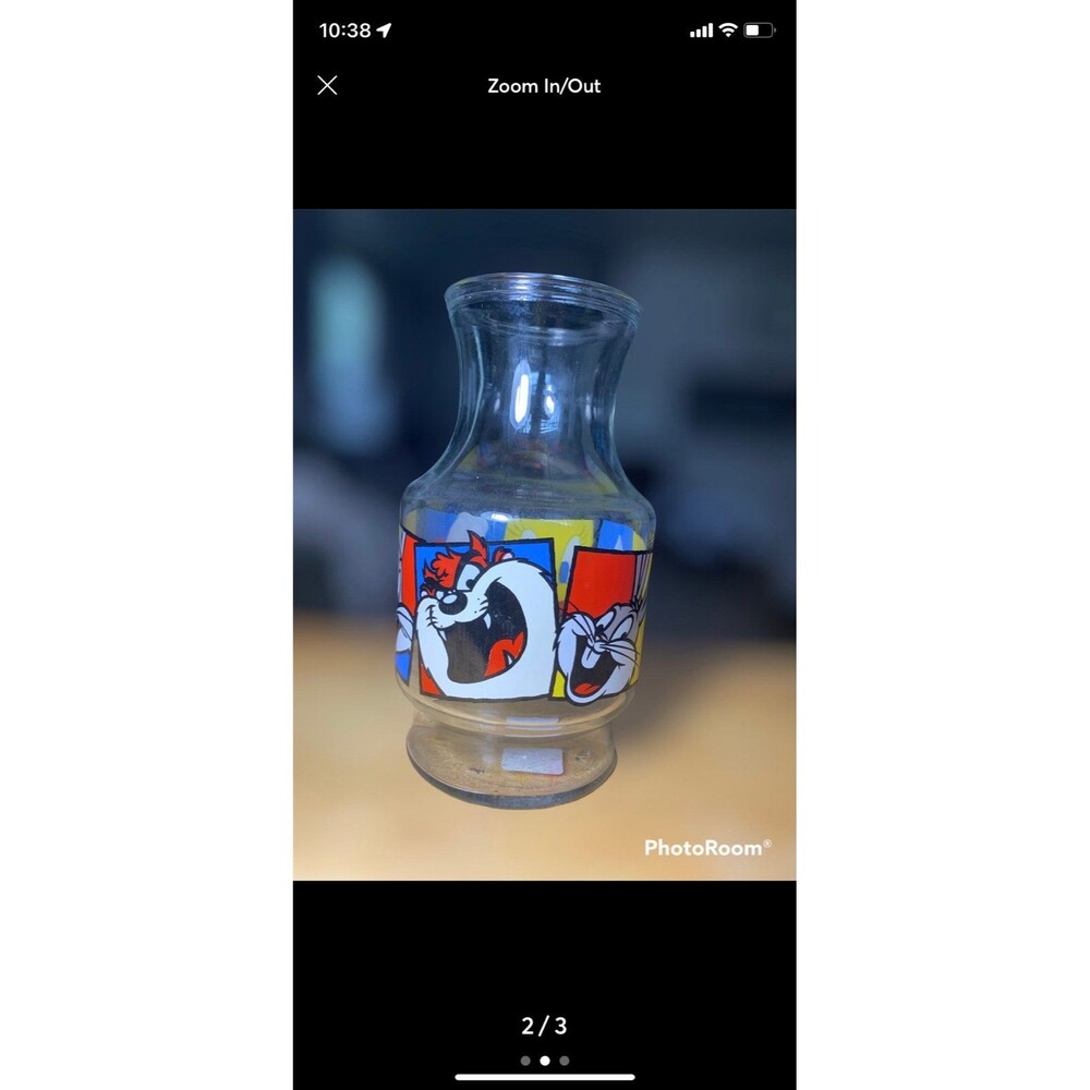 Vintage 1990's Warner Brothers Kitsch Pitcher Tea Juice Pitcher Looney Toons Kit